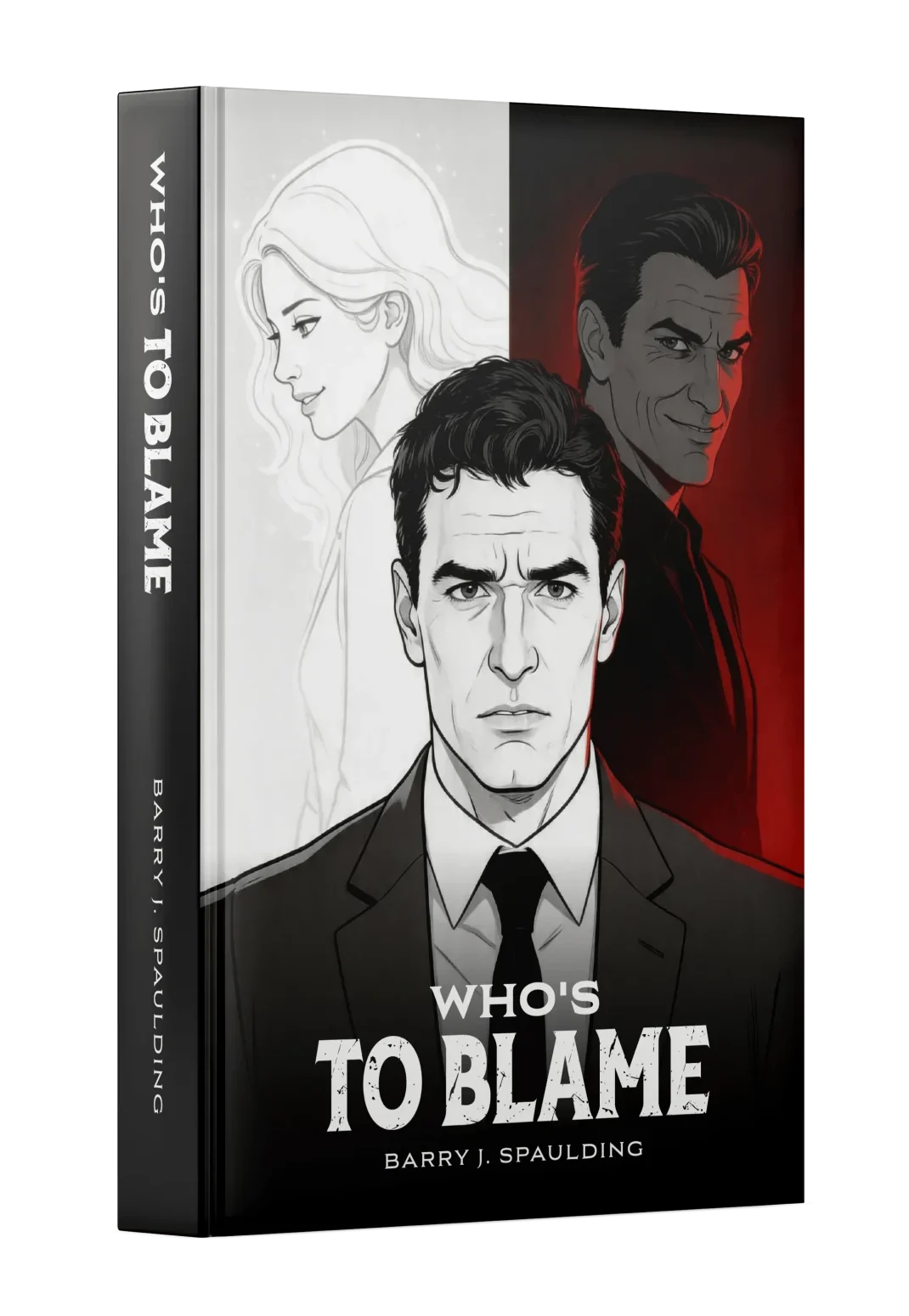 Who’s to Blame book by BJ Spaulding faith-based story of suffering and faith