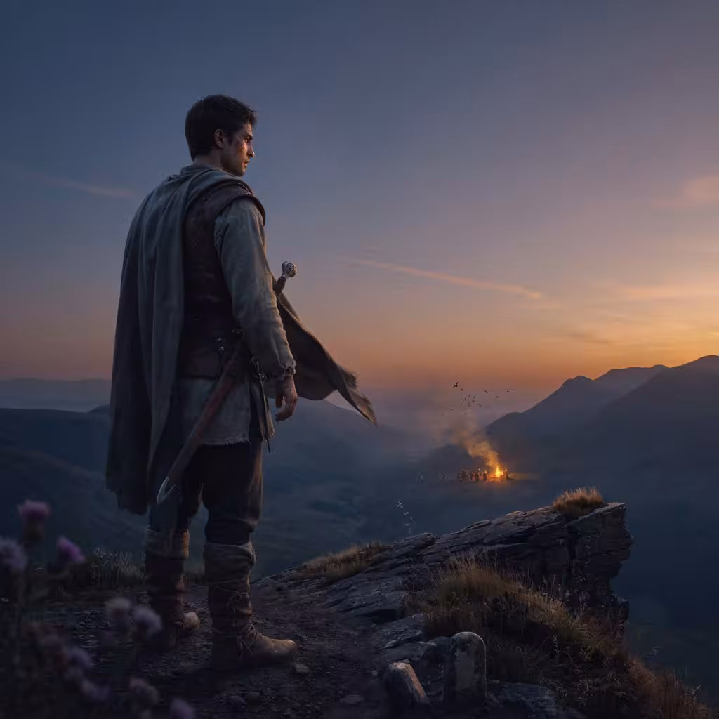 Lonely hero searching for connection and belonging