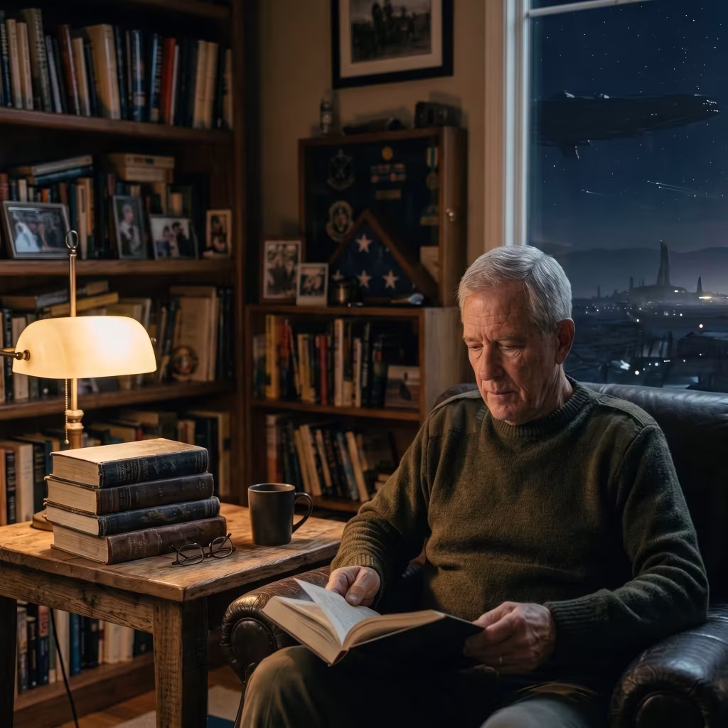 Sci-Fi books for veterans featuring military science fiction stories